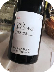 2015 Alléno & Chapoutier, Saint-Joseph Croix de Chabot, Rhône, Frankrig