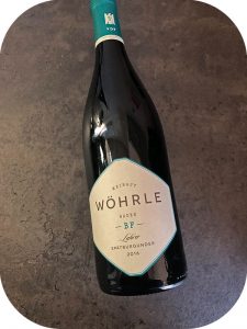 2016 Weingut Wöhrle, Lahrer Spätburgunder Bestes Fass, Baden, Tyskland