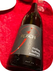 2017 Weingut Josef Rosch, Dhroner Hofberg Riesling Trocken, Mosel, Tyskland