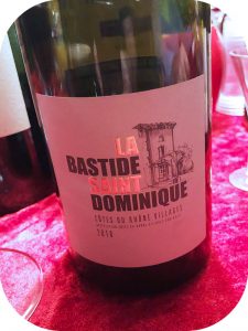 2016 La Bastide Saint-Dominique, Côtes du Rhône Villages, Rhône, Frankrig