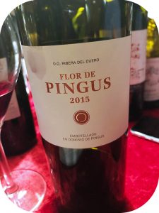 2015 Dominio de Pingus, Flor de Pingus, Ribera del Duero, Spanien