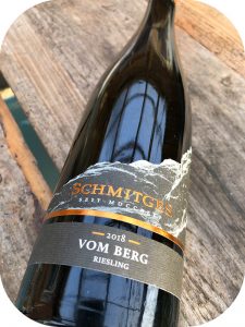 2018 Weingut Schmitges, Riesling vom Berg Feinherb, Mosel, Tyskland