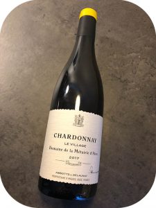 2017 Domaine de la Métairie d’Alon, Chardonnay Le Village, Languedoc, Frankrig