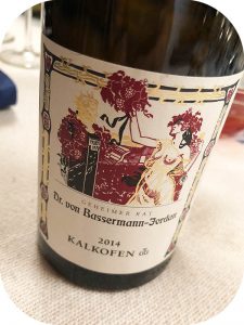 2014 Weingut Geheimer Rat Dr. Von Bassermann-Jordan, Deidesheimer Kalkofen Riesling GG, Pflaz, Tyskland