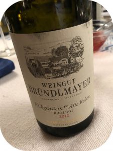 2012 Weingut Bründlmayer, Zöbinger Heiligenstein Riesling Alte Reben, Kamptal, Østrig