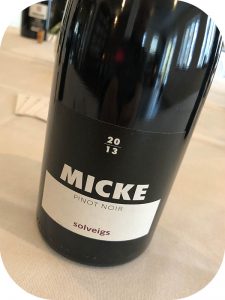 2013 Weingut Solveigs, Pinot Noir Micke, Rheingau, Tyskland