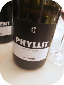 2012 Weingut Solveigs, Pinot Noir Phyllit, Rheingau, Tyskland
