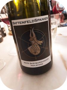 2015 Weingut BattenfeldSpanier, Spätburgunder Holzfass, Rheinhessen, Tyskland