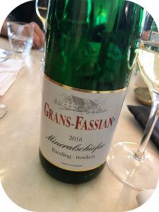 2016 Weingut Grans-Fassian, Mineralschiefer Riesling Trocken, Mosel, Tyskland