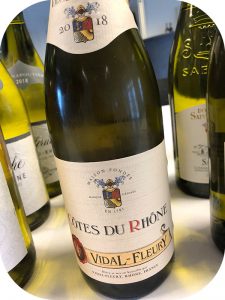 2018 Vidal-Fleury, Côtes-du-Rhône Blanc, Rhône, Frankrig