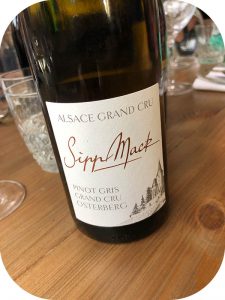 2014 Domaine Sipp Mack, Pinot Gris Grand Cru Osterberg, Alsace, Frankrig