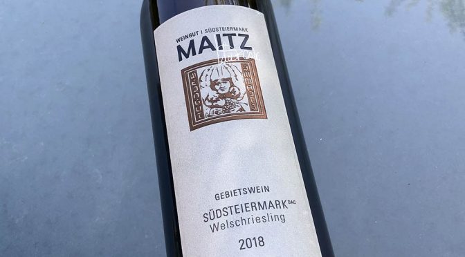 2018 Weingut Wolfgang Maitz, Südsteiermark Welschriesling, Südsteiermark, Østrig