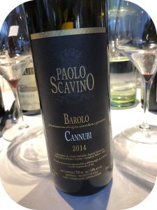 2014 Paolo Scavino, Barolo Cannubi, Piemonte, Italien