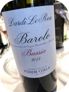 2013 Poderi Colla, Barolo Bussia Dardi Le Rose, Piemonte, Italien -  Houlbergs Vinblog