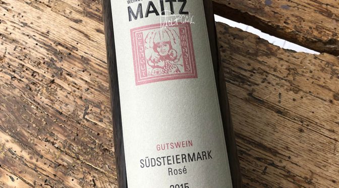 2015 Weingut Wolfgang Maitz, Südsteiermark Rosé, Südsteiermark, Østrig