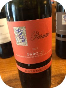 2015 Parusso, Barolo Mariondino, Piemonte, Italien