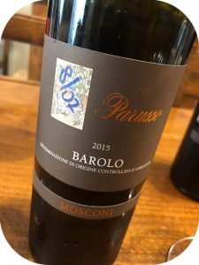 2015 Parusso, Barolo Mosconi, Piemonte, Italien