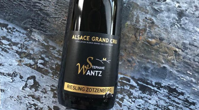 2016 Stéphane Wantz, Riesling Grand Cru Zotzenberg, Alsace, Frankrig