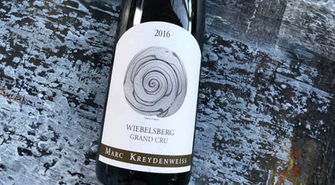 2016 Marc Kreydenweiss, Riesling Grand Cru Wiebelsberg, Alsace, Frankrig