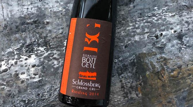 2014 Domaine Bott Geyl, Riesling Grand Cru Schlossberg, Alsace, Frankrig