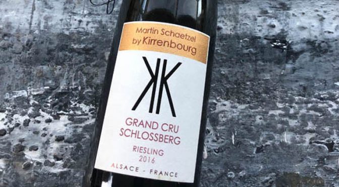 2016 Domaine Martin Schaetzel by Kirrenbourg, Riesling Grand Cru Schlossberg, Alsace, Frankrig