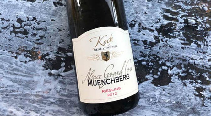 2012 René & Michel Koch, Riesling Grand Cru Muenchberg, Alsace, Frankrig