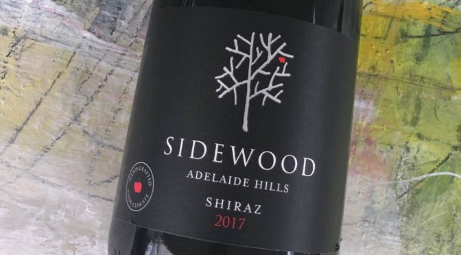 2017 Sidewood Estate, Shiraz, Adelaide Hills, Australien