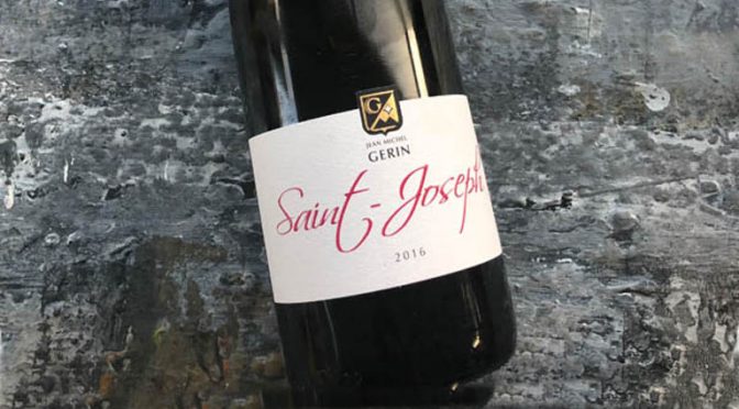 2016 Jean Michel Gerin, Saint-Joseph, Rhône, Frankrig