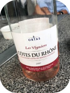 2017 Ortas Cave de Rasteau, Côtes-du-Rhône Les Viguiers Rosé, Rhône, Frankrig