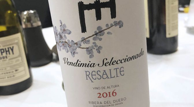 2016 Bodegas Resalte de Peñafiel, Vendimia Seleccionada, Ribera del Duero, Spanien