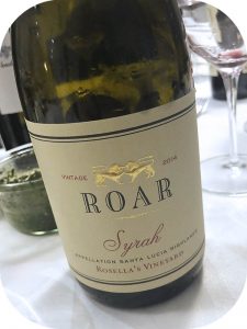 2014 Roar Wines, Rosella's Vineyard Syrah, Californien, USA