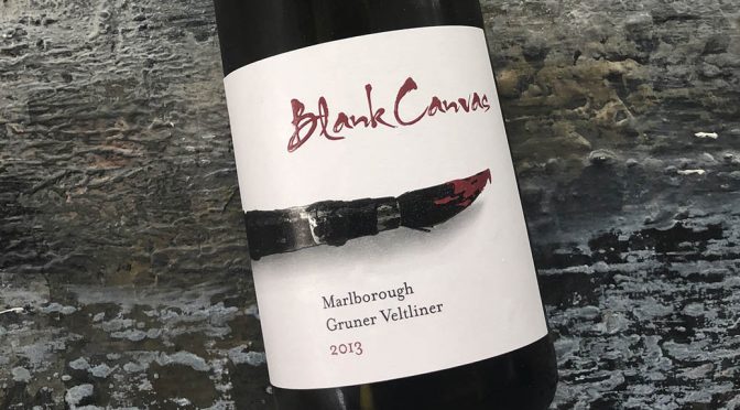 2013 Blank Canvas, Grüner Veltliner, Marlborough, New Zealand