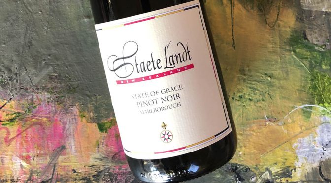 2016 Staete Landt, State of Grace Pinot Noir, Marlborough, New Zealand