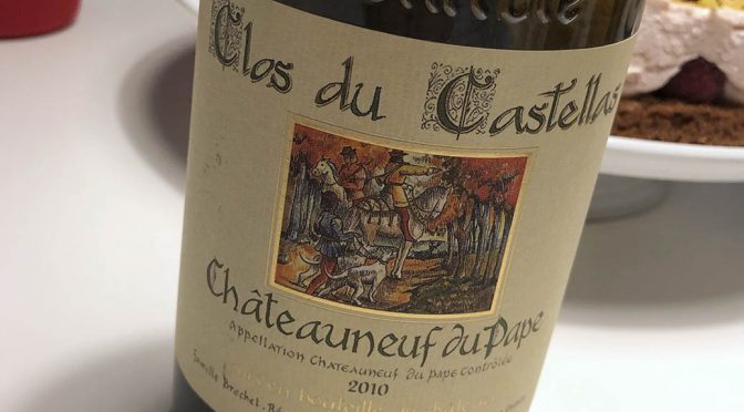 2010 Vicomte Bernard de Romanet, Clos du Castellas Châteauneuf-du-Pape, Rhône, Frankrig