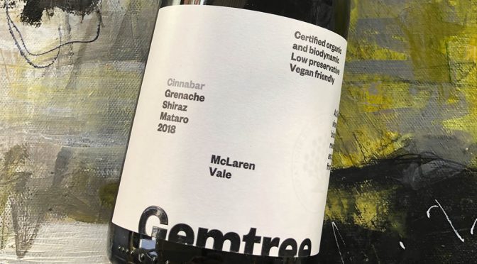 2018 Gemtree Wines, Cinnabar Grenache Shiraz Mataro, McLaren Vale, Australien