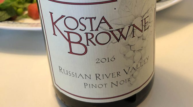 2016 Kosta Browne Winery, Russian River Valley Pinot Noir, Californien, USA