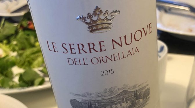 2015 Tenuta dell’ Ornellaia, Le Serre Nuove dell’ Ornellaia, Toscana, Italien