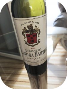 2012 Château Langoa Barton, Saint Julien 3. Grand Cru Classé, Bordeaux, Frankrig