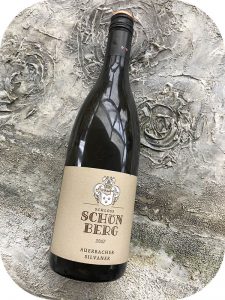 2017 Weingut Schloss Schönberg, Auerbacher Silvaner, Hessiche Bergstrasse, Tyskland