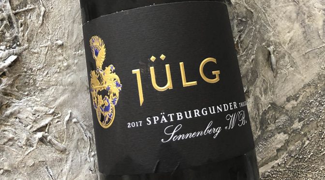 2017 Weingut Jülg, Schweigener Sonnenberg WB Spätburgunder, Pfalz, Tyskland
