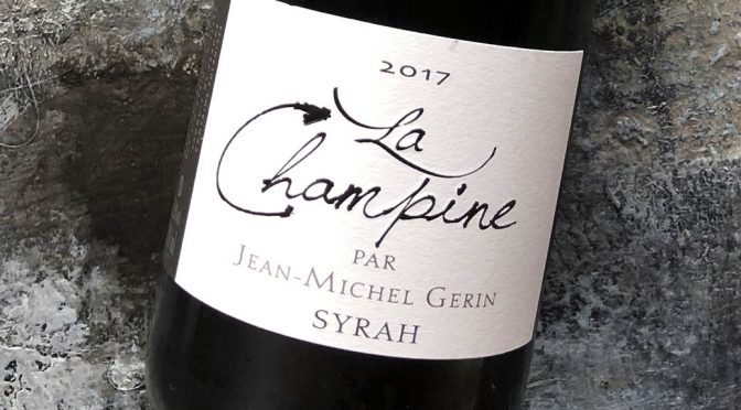 2017 Jean Michel Gerin, La Champine, Rhône, Frankrig