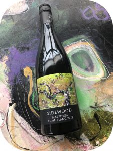 2018 Sidewood Estate, Mappinga Fumé Blanc, Adelaide Hills, Australien