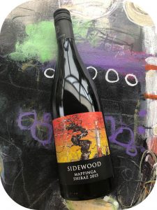 2015 Sidewood Estate, Mappinga Shiraz, Adelaide Hills, Australien