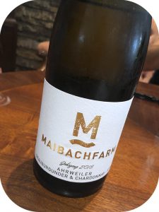 2018 Weingut Maibachfarm, Ahrweiler Grauburgunder & Chardonnay, Ahr, Tyskland
