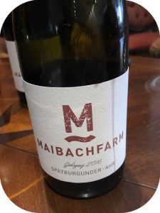 2016 Weingut Maibachfarm, Spätburgunder, Ahr, Tyskland