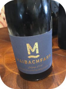 2016 Weingut Maibachfarm, Walporzheimer Terrassen Spätburgunder, Ahr, Tyskland