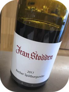 2017 Weingut Jean Stodden, Recher Spätburgunder, Ahr, Tyskland