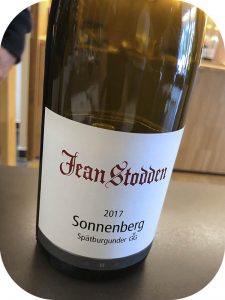 2017 Weingut Jean Stodden, Neuenahrer Sonnenberg Spätburgunder GG, Ahr, Tyskland