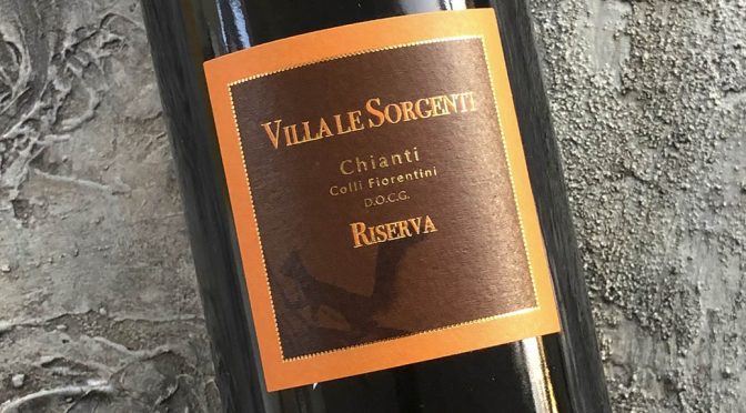 2016 Fattoria Le Sorgenti, Villa Le Sorgenti Chianti Colli Fiorentini Riserva, Toscana, Italien