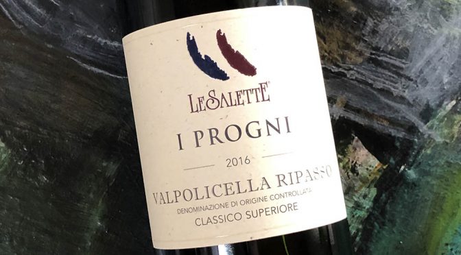 2016 Le Salette, I Progni Valpolicella Ripasso Classico Superior, Veneto, Italien